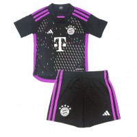 Koszulka piłkarska Bayern Munich Kingsley Coman #11 Strój wyjazdowy dla dzieci 2023-24 tanio Krótki Rękaw (+ Krótkie spodenki)